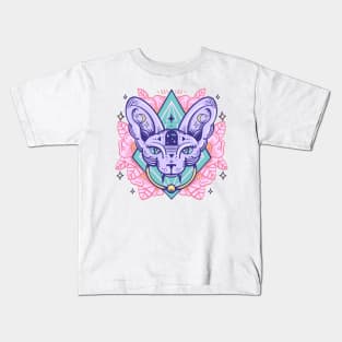 Sphynx door knocker Kids T-Shirt